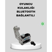 Nurton Ipx5 Su Geçirmez Kablosuz Bluetooth Kulaklık – Powerbank Şarj Kutulu Düşük Gecikmeli Oyun Modu