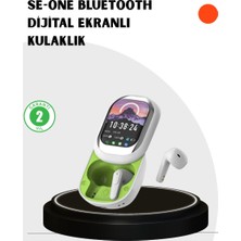 Nurton Kayar Kapaklı Şarj Kutusu ve Dokunmatik Ekranlı Bluetooth Stereo Kulaklık