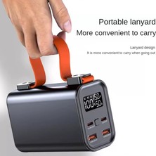 Nurton 50000 Mah Güçlü Powerbank Dijital Göstergeli Çoklu USB Çıkışlı
