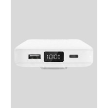 Nurton Manyetik Kablosuz Powerbank 22.5W Hızlı Şarj LCD Ekranlı