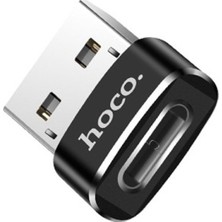 Nurton Hoco Ua6 Erkek USB To Dişi Type-C Dönüştürücü Çevirici ADAPTÖR-(5775)