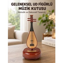 Valor Enstrüman Şeklinde Müzik Kutusu Lüt Tasarım Melodious Music