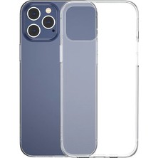 Nurton Baseus Simple Case Iphone 12 Pro 6.1 Ince Şeffaf Silikon KILIF-(5775)