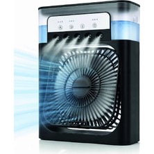 Nurton Modern Püskürtmeli Masaüstü Fan  Geniş Su Haznesi 5 Sis Çıkışı 3 Kademe Fan Gücü