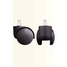 Nurton 6 cm Kilitsiz Masa Ayağı Tekerleği 4’lü Set Çok Amaçlı