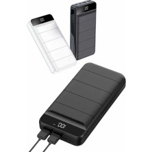 Nurton 50.000 Mah Powerbank Turbo Hızlı LED Göstergeli Android Ios Uyumlu Taşınabilir Askılı