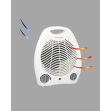 Nurton Mini Elektrikli Isıtıcı – 2000W Güç Fanlı Isıtma 3 Isı Modu