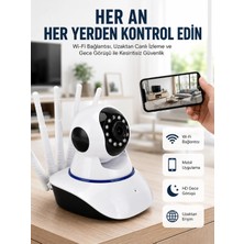 Valor LED Aydınlatmalı 5 Antenli Motorlu 1080P Wifi Kamera Sensörlü Yeni Nesil