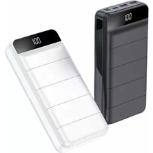 Nurton Powerbank 50.000 Mah Dijital Göstergeli Taşınabilir 4 Portlu Hızlı Powerbank Yeni Nesil