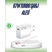 Nurton 67 Watt Çift Turbo Şarj Adaptörü  Reno 4 5 6 Uyumlu