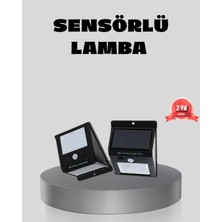 Valor Güneş Enerjili Sensörlü Dış Mekan Duvar Lambası – 3 Modlu, 2200MAH Pil, 120° Algılama