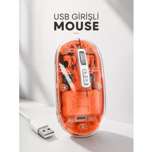 Nurton Sessiz Kablosuz USB Girişli Mouse Fare Yüksek Performanslı