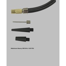 Nurton Metal Gövdeli Oto Lastik Hava Kompresörü 12V 140 Psı Hızlı Şişirme