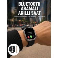Valor Akıllı Saat Kol Saati Android ve Ios Uyumlu Nabız Ölçer Sesli Asistan Yeni Nesil