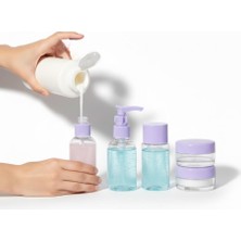 Nurton 30 ml 5 Parça Seyahat Şişesi Seti Sızdırmaz Taşınabilir