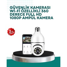 Valor 360° Panoramik Görüntüleme Sunan Ampul Tipi Güvenlik Kamerası
