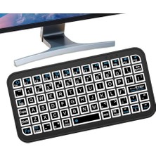 Nurton Bluetooth 5.2 Destekli Kablosuz Mini Rgb Klavye Ultra Ince