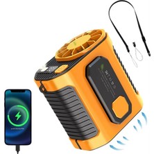 Nurton Yüksek Hızlı Mini Klima Fan – 11 M/s Rüzgar Gücü 100 Hız Ayarı