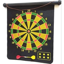 Nurton Aile ve Arkadaş Oyunları Için Manyetik Dart Tahtası 6 Ok Dahil