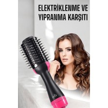 Nurton Fön Tarak Elektriklenmeyi Önleyen ve Parlaklık Veren Saç Şekillendirici