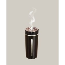 Nurton USB Aromaterapi Difüzör Ultrasonik Hava Nemlendirici LED Gece Lambalı