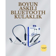 Nurton Uzun Süreli Kullanım Için  – Kablosuz Boyun Bantlı Kulaklık 50 Saat Batarya