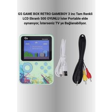 Nurton Tv Bağlantılı 500 Oyunlu Mini Gameboy Konsol