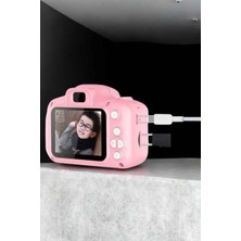 Nurton Çocuklara Özel Dijital Fotoğraf Makinesi Mini 1080P Hd Kaliteli