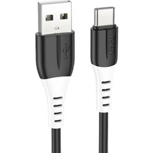Nurton Hoco X82 Type-C To USB 3A Hızlı Silikon Data ve Şarj KABLOSU-(5775)