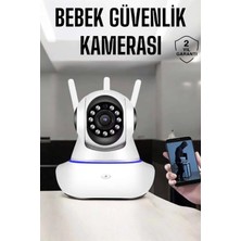 Valor Wifi Kamera Ev Kamerası Gece Görüşlü Kablosuz Bebek Izleme Kamerası