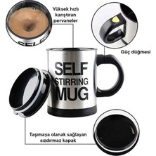 Nurton Karıştırıcı Özellikli Mikser Kupa Bardak Kompakt Taşınabilir Mug