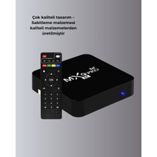 Nurton Akıllı Android Tv Box – 4K Çözünürlük 2gb Ram 16GB Depolama Hızlı Wi-Fi