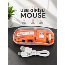 Nurton Fare Mouse Çift Modlu Kablosuz Bağlantılı 2.4ghz Destekli