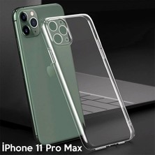 Nurton Ally Iphone 11 Pro Max 6.5 Inch Kamera Korumalı Silikon KILIF-(5775)