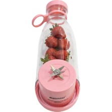 Nurton Kablosuz Taşınabilir Blender Smoothie Milkshake Hazırlama Tek Tuş Kullanım