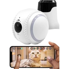 Nurton Yapay Zekalı Akıllı Takip Kamerası Wifi Bebek ve Evcil Hayvan Izleme
