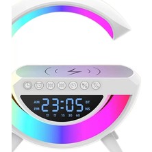 Nurton Kablosuz Rgb Bluetooth Hoparlör USB Fm ve Aux Destekli Taşınabilir Ses Sistemi
