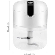 Nurton Mini Doğrayıcı Rondo Taşınabilir Mini El Blender Paslanmaz Çelik