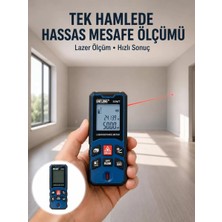 Nemere Ithalat Lazer Metre 50 mt Hassas ve Hızlı Ölçüm Özellikli Yeni Nesil