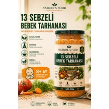 Nature's Food Nature’s Food 13 Sebzeli Bebek Tarhanası 300 g – Katkısız, Koruyucusuz Geleneksel Bebek Çorbası| Bebek & Aileler İçin