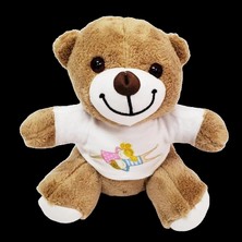 Uslucan Alışveriş Sevimli Tişörtlü Peluş Ayicik