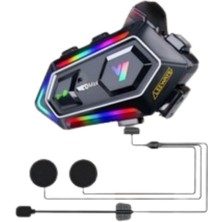 Nurton Bt5.3 Çipli Kask Içi Bluetooth Kulaklık 25 Saat Pil