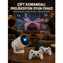 Nemere Ithalat Kablosuz Mini Projeksiyon Cihazı Oyun ve Film Için Taşınabilir Ev Sineması Yeni Nesil