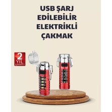 Nemere Ithalat Kamp ve Outdoor Için Çok Amaçlı Çakarlı Elektronik Çakmak