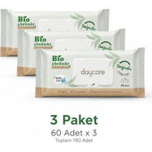 Daycare Bio Çözünür Islak Havlu 60’lı x 3 Paket