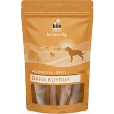 Brf Store Pmstore Kito Kurutulmuş Dana Kuyruk Çiğnemelik Köpek Ödül MAMASI%100 Doğal, Glutensiz, Organik 100 G