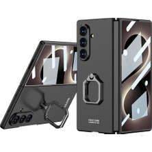 Alan Tech Galaxy Z Flip 8 Kılıf Wireless Şarj Özellikli Zore Kıpta M-Safe Kapak