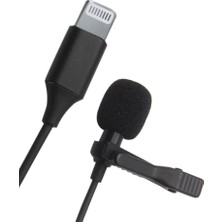 Bezos Lightning 2 Metre Double Mikrofon - Siyah