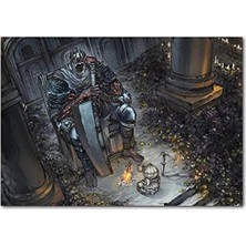 Brf Store Pmstore Ahşap Tablo Dark Souls Oyun Karakterleri