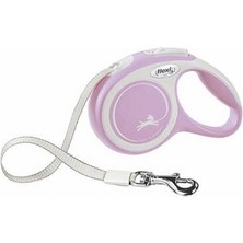 Bezos New Comfort Otomatik Şerit Köpek Gezdirme Tasması Xs 3 mt Rose